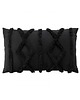 poduszki, poszewki - różne Poszewka Dekoracyjna Poszewka Bawełniana Clara Czarna 30x50 cm