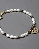 bransoletki z kamieni naturalnych Pearls /white/ perły naturalne vol. 6 - bransoletka