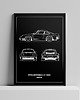 plakaty Plakat Legendy Motoryzacji - Porsche 959