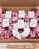 dodatki ślubne Wieczór Panieński Scrunchies z personalizacją