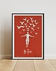plakaty Plakat - Be free