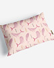 poduszki z grafiką Poduszka dekoracyjna -  Pink whales - 40x60