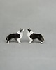 kolczyki ceramiczne Border collie - ceramiczne kolczyki