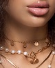 naszyjniki - inne Łańcuszek z kółeczkami Classy Glitter