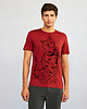 t-shirty męskie Bengal Cat  Men's T-shirt marsala