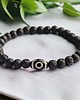 biżuteria męska Męska bransoletka : TALIZMAN : agat tybetański
