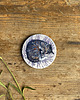 magnesy Kot- Kot we wrzosie- Magnes ceramiczny- Ilustracja- Zwierzaki