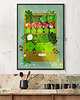 plakaty Skrzynka ogrodowa - plakat fine art