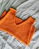 topy damskie Bawełniany top pomarańczowy Orange Passion