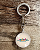 breloki Relaks w stylu vintage,  stalowy brelok + box