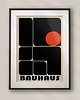 plakaty Minimalistyczny plakat - Bauhaus #2  - Do salonu, sypialni, biura