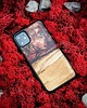 etui na telefon ETUI DREWNIANE UNIQUE 4 ŻYWIOŁY OGIEŃ - IPHONE