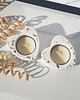 świeczniki i świece Świecznik serce tealight - mika white 2 szt.