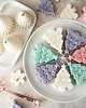 dekoracje świąteczne Świąteczna Świeca Sojowa Choinka - Pastelowa Magia Świąt