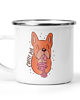 kubki Kubek metalowy coffee dog