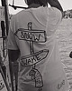 t-shirty męskie Biały T-shirt Snow Wake Organic