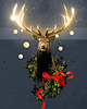 plakaty Plakat Reindeer Night   WINTER