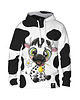 bluza z kapturem damska Damska Bluza z kapturem DR.CROW Cute Cow