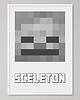 obrazy i plakaty do pokoju dziecięcego Minecraft plakat "Skeleton"