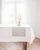 obrusy i serwetki Lniany Bieżnik Heavy Linen LIGHT GRAY