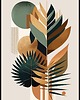 plakaty Plakat "Liście boho"