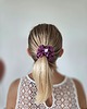 gumki do włosów Gumka jedwabna, scrunchie, frotka heather charm MIDI