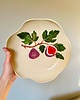 patery i talerze Patera ceramiczna z motywem fig