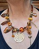 kolie Bursztyn inaczej Naszyjnik unikatowy handmade Luksusowy prezent. Elegancko