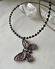 wisiory Naszyjnik Motyl