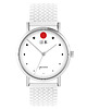 zegarki unisex Zegarek - Japonia - silikonowy, biały