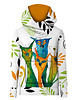 bluza z kapturem damska Bluza hydrofobowa UNISEX - ALIEN CATS