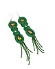 kolczyki soutache Zielone kolczyki sutasz 2 - kolekcja Glamour