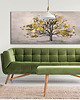 obrazy Obraz na płotnie Drzewo w beżach- 147x60