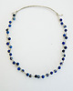kolie Naszyjnik bez metalu Lapis lazuli 6 mm