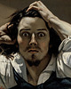 obrazy Gustave Courbet - The Desperate Man - obraz na płótnie lub plakat