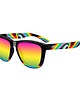 okulary damskie Tęczowe okulary przeciwsłoneczne Rainbow on My Parade Premiums
