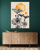 plakaty Lotus - Plakat, druk - Chiński Orient, Harmonia Zen, Roślinny #16
