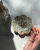 pojemniki na biżuterię Ceramiczna Miseczka Kwiat na Drobiazgi Biżuterię Stracciatella