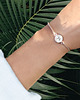 wisiory Personalizowana bransoletka A-Z - silver 925