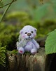 misie i maskotki Miś Miniaturka- Lawendowy