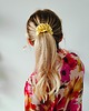 gumki do włosów Gumka jedwabna, scrunchie, frotka sunshine MIDI