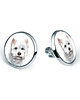 kolczyki - inne Kolczyki sztyfty WEST HIGHLAND WHITE TERRIER