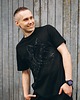 t-shirty męskie Koszulka organiczna z nadrukiem Wolf