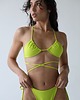 stroje kąpielowe i kostiumy kąpielowe damskie Bari Top - Lime Góra od bikini z wyjmowanymi wkładkami