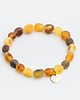 bransoletki z kamieni naturalnych Personalizowana bransoletka z bursztynu bałtyckiego elastyczna