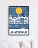 plakaty Plakat - Odwiedź Amsterdam