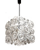 lampy wiszące LAMPA AIKO  shabby chic biała duża prowansalski 