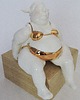 figurki i rzeźby Porcelanowa Figurka, Plażowiczka