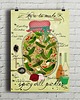 grafiki i ilustracje Spicy Pickles - plakat kuchenny art giclee
