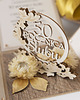 kartki scrapbooking 50 rocznica ślubu, złote gody, exploding box, kartka 3d
